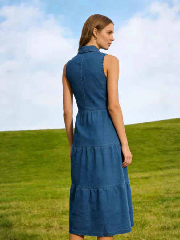 Robe Longue Denim