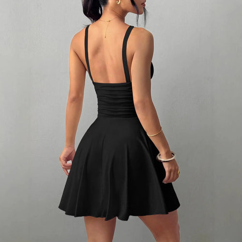 Robe Casual Élégante Col V